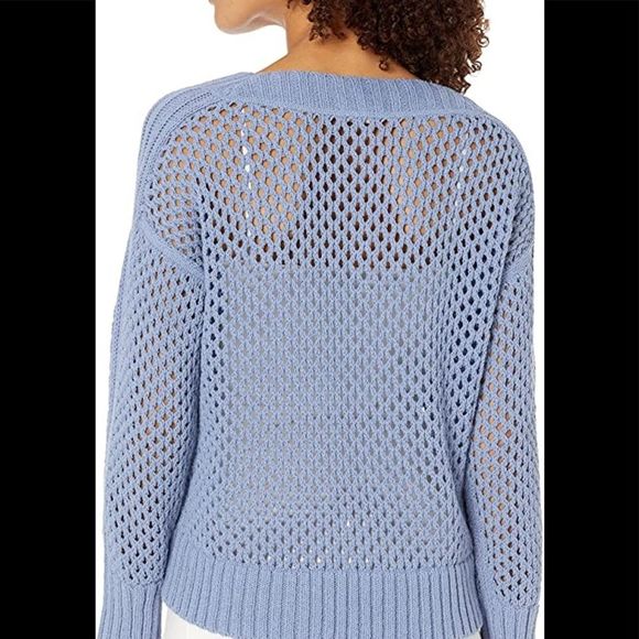 Club Monaco Summer Sweater English Blue XS - Picture 4 of 12